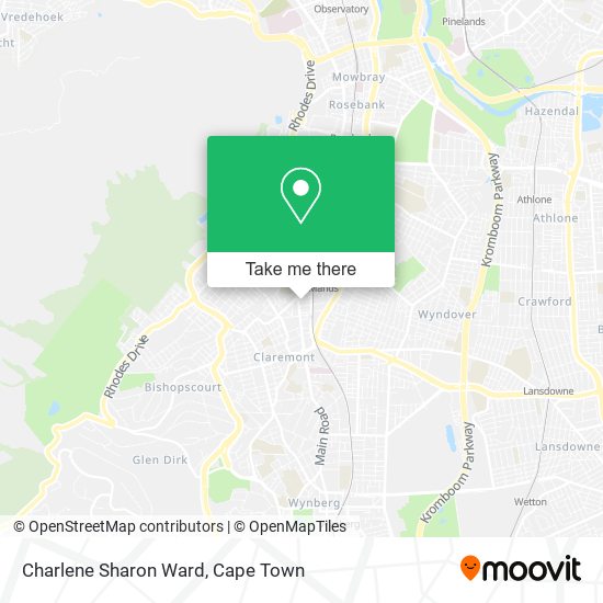 How to get to Charlene Sharon Ward in Wynberg by Train or Bus?