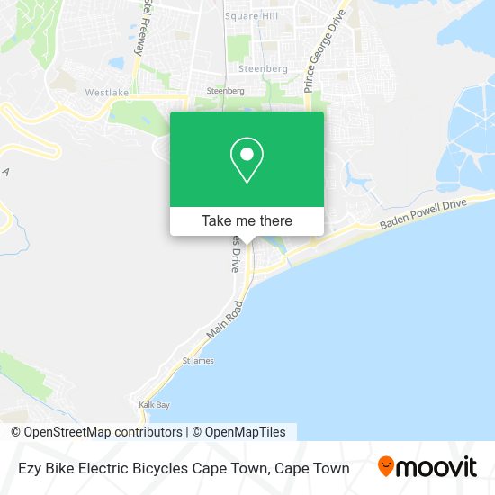 How to get to Ezy Bike Electric Bicycles Cape Town in Simon Town by