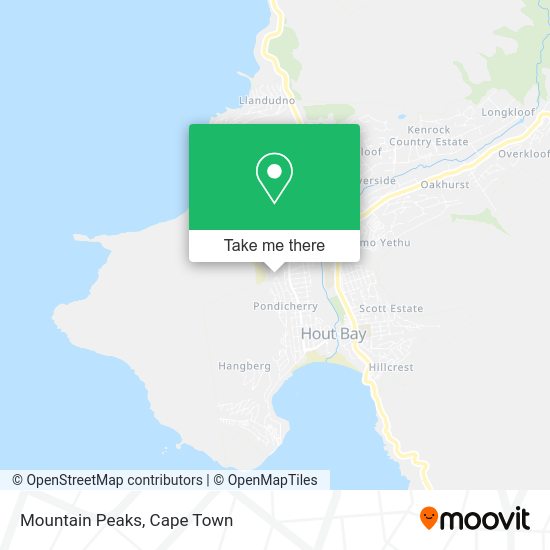 How to get to Mountain Peaks in Wynberg by bus or train?