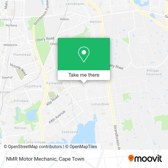 How to get to NMR Motor Mechanic in Wynberg by train?