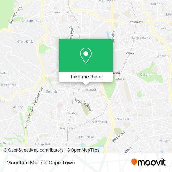 How to get to Mountain Marine in Wynberg by train or bus?