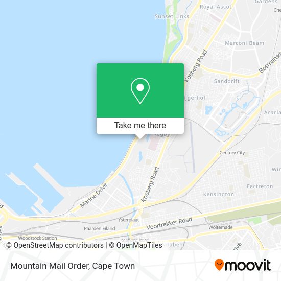 How to get to Mountain Mail Order in Cape by bus or train?