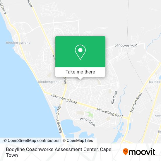 How to get to Bodyline Coachworks Assessment Center in Cape by bus or