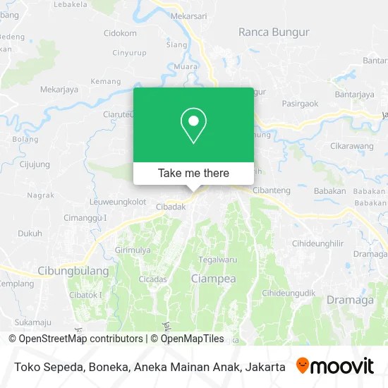 How To Get To Toko Sepeda, Boneka, Aneka Mainan Anak In Bogor By Bus?