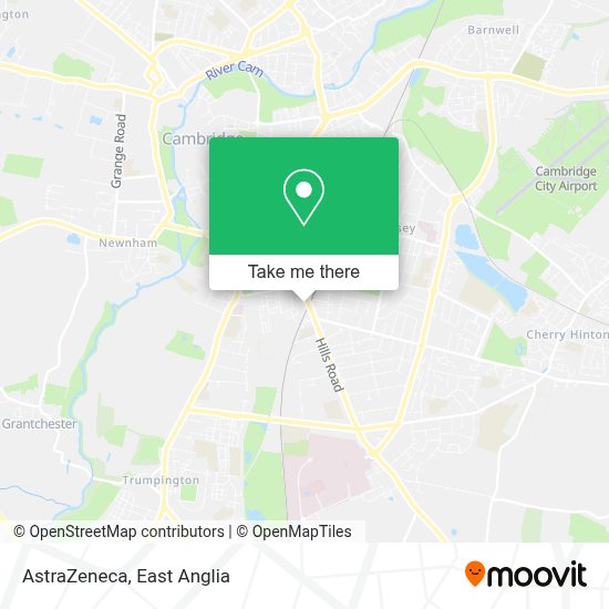 Astrazeneca Waltham Campus Map How to get to AstraZeneca in Cambridge by Bus or Train Moovit