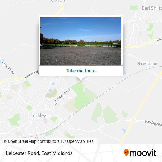 How to get to Leicester Road in Hinckley And Bosworth by bus or train?