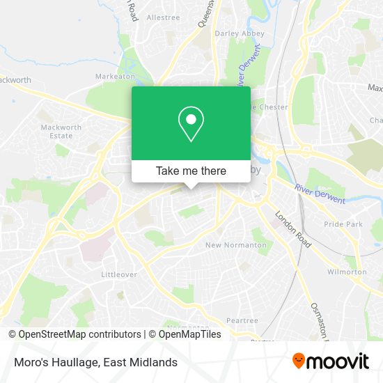 How to get to Moro's Haullage in Derby by Bus?