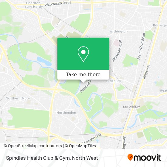 How to get to Spindles Health Club & Gym in Manchester by Bus, Train or