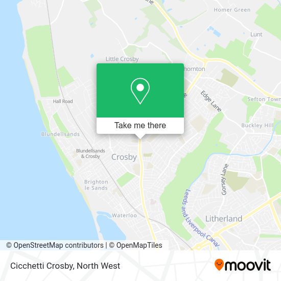 How to get to Cicchetti Crosby by bus or train?