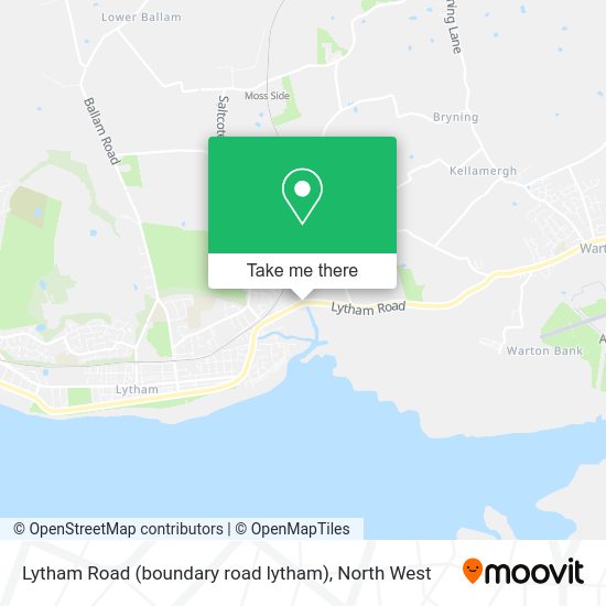 How to get to Lytham Road (boundary road lytham) by bus, train or light rail?