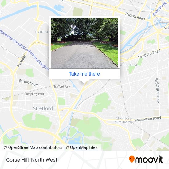 How to get to Gorse Hill in Stretford by Bus, Train or Light rail?