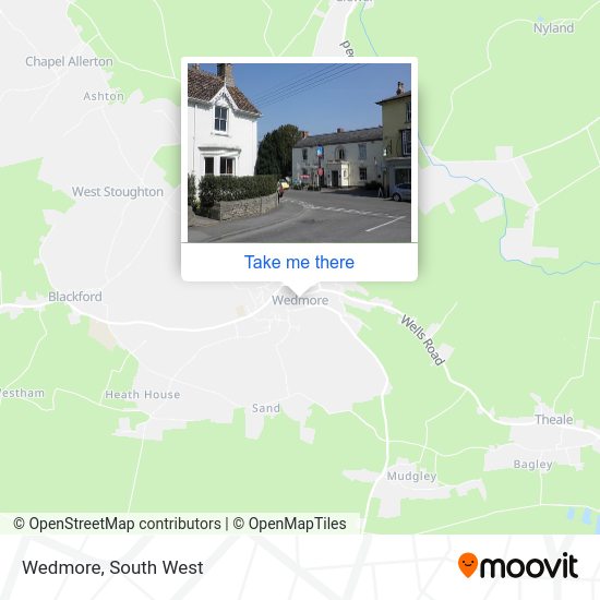 How to get to Wedmore in Sedgemoor by Bus?