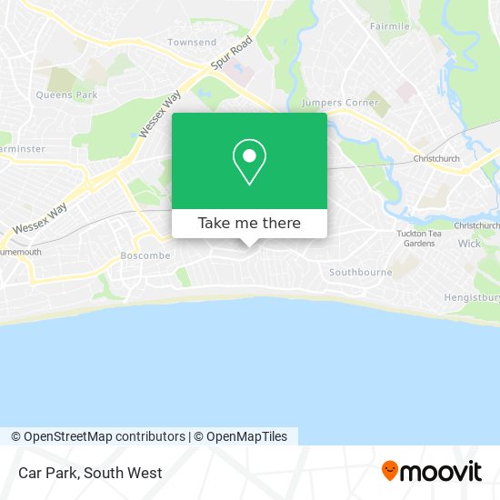 How to get to Car Park in Bournemouth by Bus or Train?