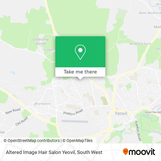 How to get to Altered Image Hair Salon Yeovil in South Somerset by