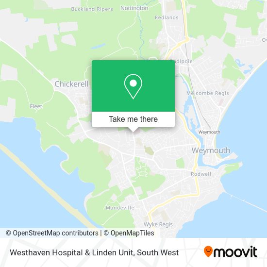 How to get to Westhaven Hospital & Linden Unit in Weymouth And Portland