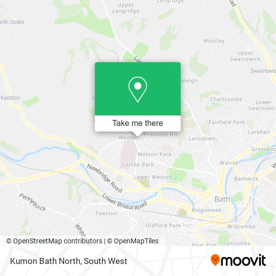 How to get to Kumon Bath North in Bath And North East Somerset by Bus?