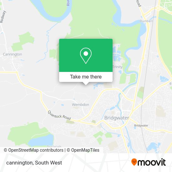 How to get to cannington in Sedgemoor by Bus or Train?
