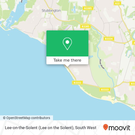 How to get to LeeontheSolent in Gosport by bus, train or ferry?