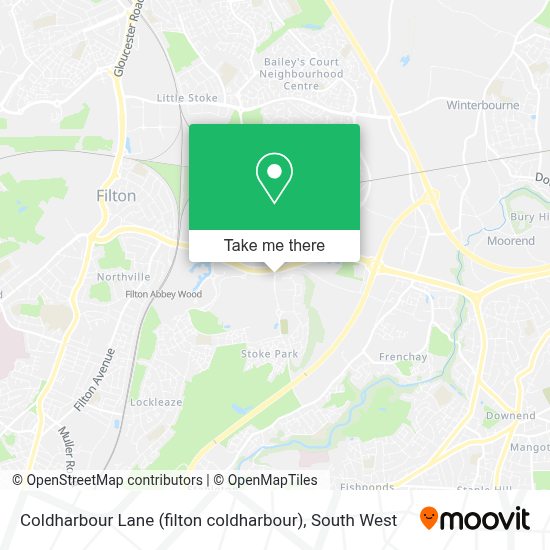 How to get to Coldharbour Lane (filton coldharbour) in South