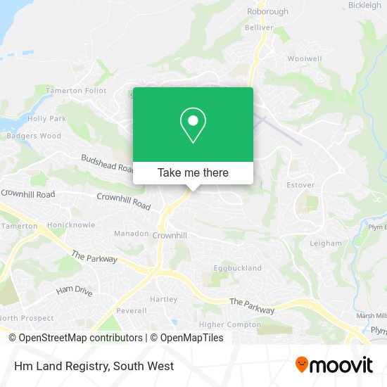How to get to Hm Land Registry in Plymouth by Bus?