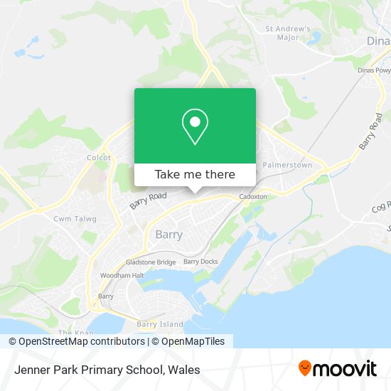 How to get to Jenner Park Primary School in The Vale Of by