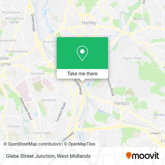 Glebe Street Junction Directions by bus or train