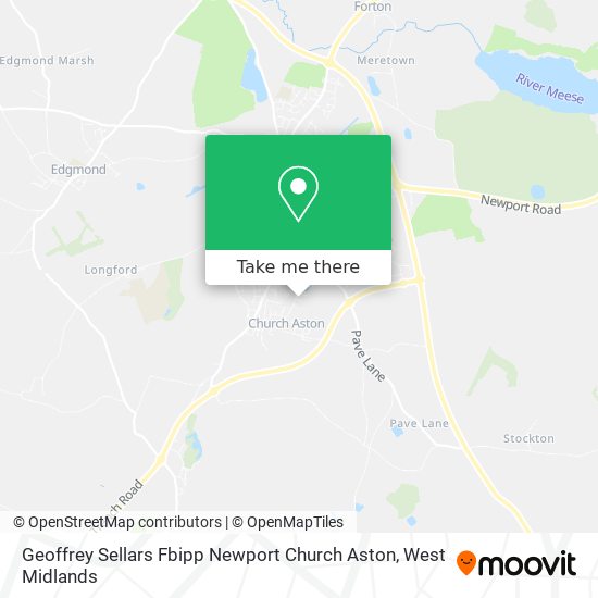 How to get to Geoffrey Sellars Fbipp Newport Church Aston in Newport