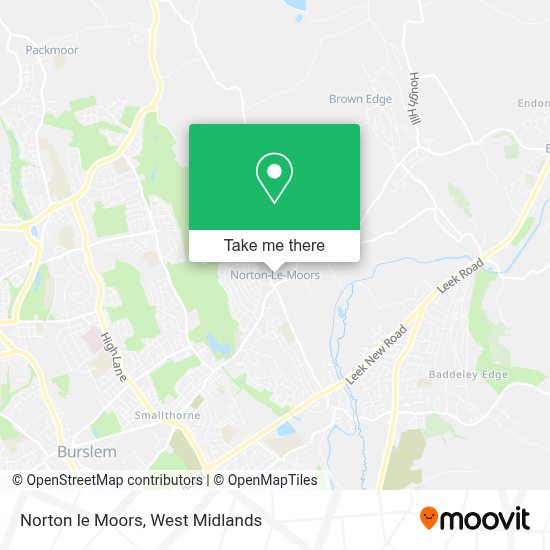 How to get to Norton le Moors in Baddeley, Milton And Norton by bus or