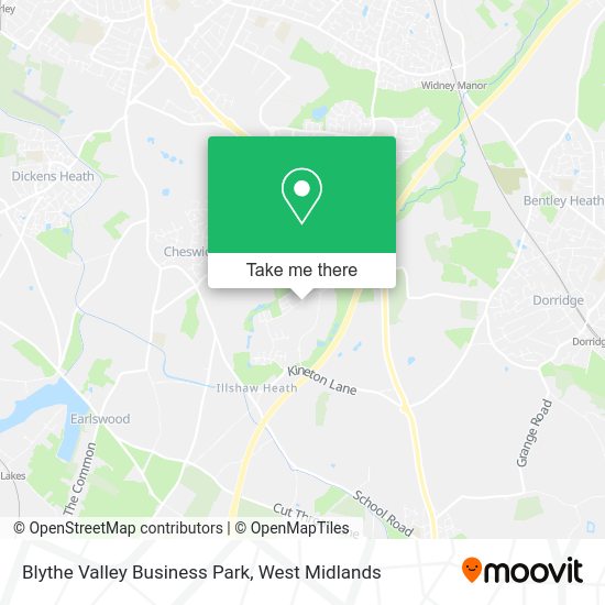 Blythe Valley Business Park Directions by bus or train
