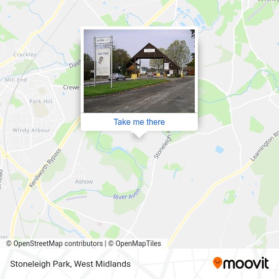 Stoneleigh Park Directions by bus