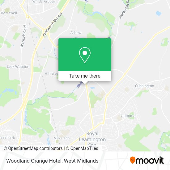 Directions to Woodland Grange Hotel by bus or train
