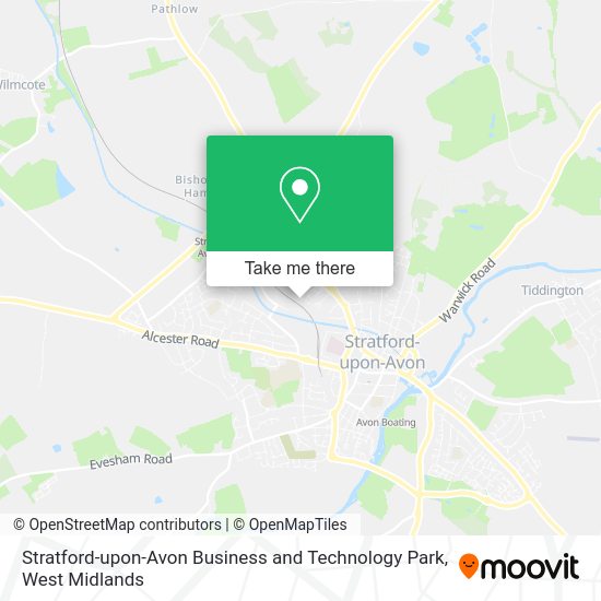 How to get to StratforduponAvon Business and Technology Park in