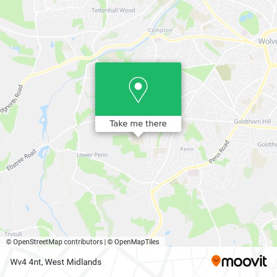 How to get to Wv4 4nt in Wolverhampton by Bus