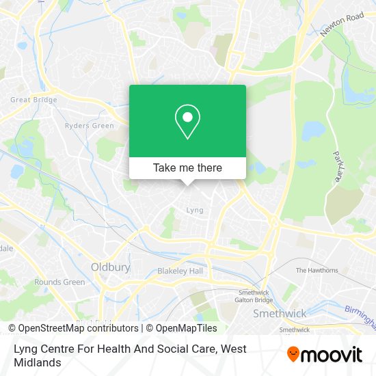 How to get to Lyng Centre For Health And Social Care in Greets Green