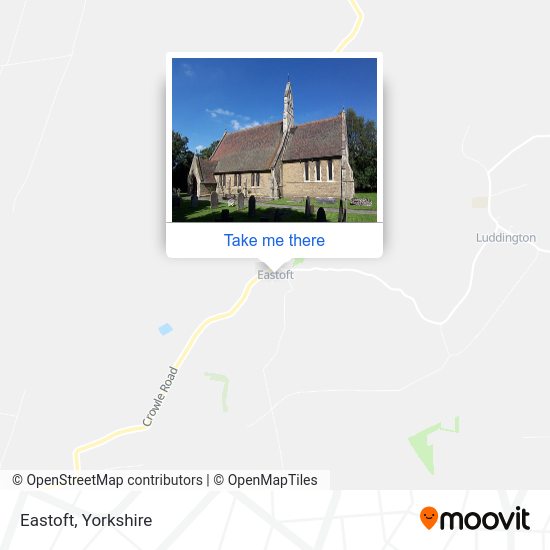 How to get to Eastoft by bus or train?