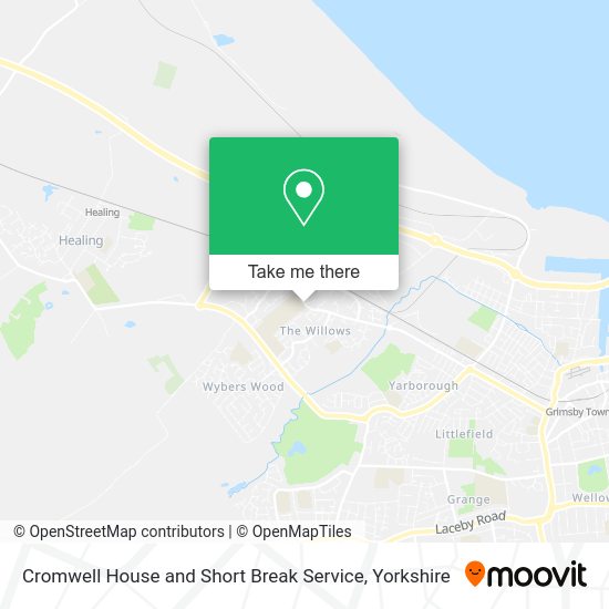 How to get to Cromwell House and Short Break Service in Grimsby by bus?