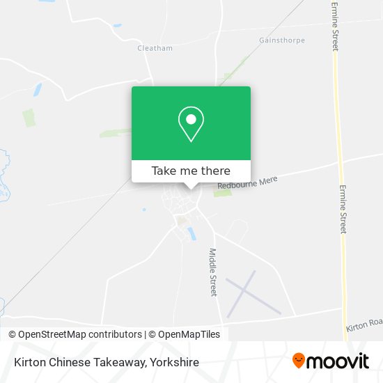 How to get to Kirton Chinese Takeaway in Kirton In Lindsey by Bus or Train?