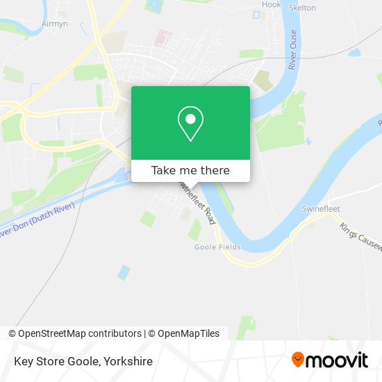 How to get to Key Store Goole by Bus or Train?