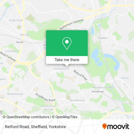 How to get to Retford Road, Sheffield by bus, train or light rail?