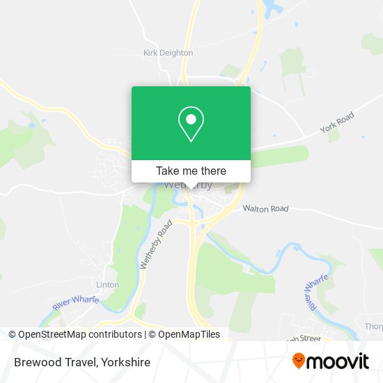 How to get to Brewood Travel in Wetherby by bus?