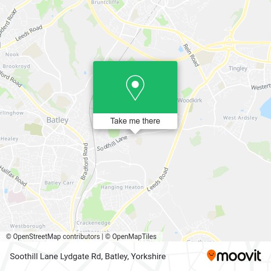 How to get to Soothill Lane Lydgate Rd, Batley in Heckmondwike by bus