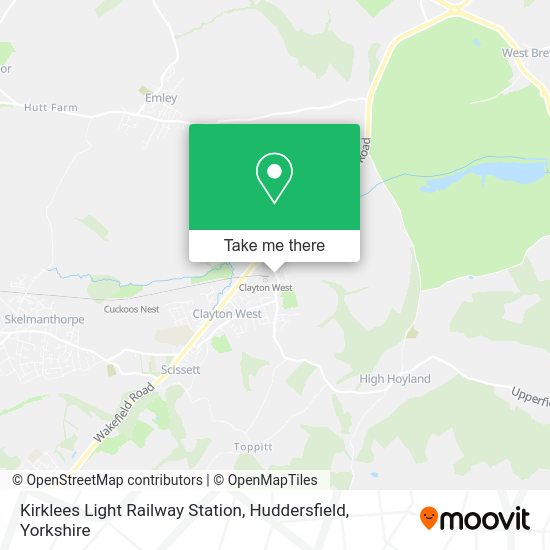 How to get to Kirklees Light Railway Station, Huddersfield in Denby