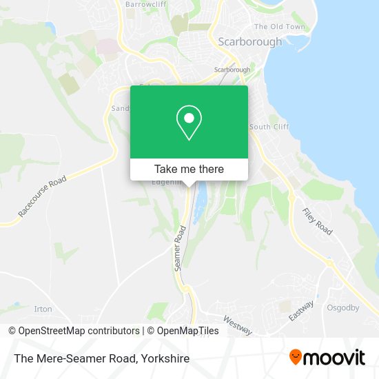How to get to The MereSeamer Road in Scarborough by Bus or Train?
