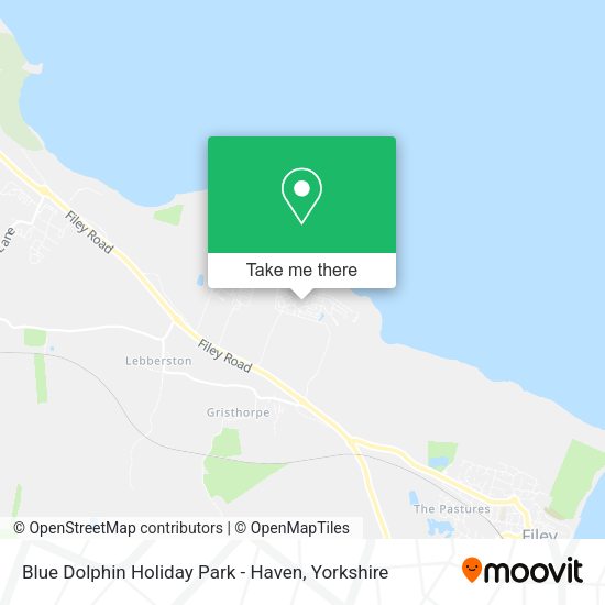 How to get to Blue Dolphin Holiday Park Haven in Gristhorpe by bus?