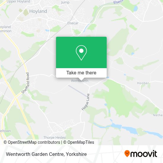 How to get to Wentworth Garden Centre by Bus, Train or Light rail?