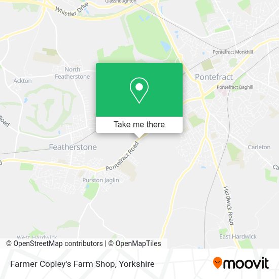 How to get to Farmer Copley's Farm Shop in Featherstone by Bus or Train Moovit