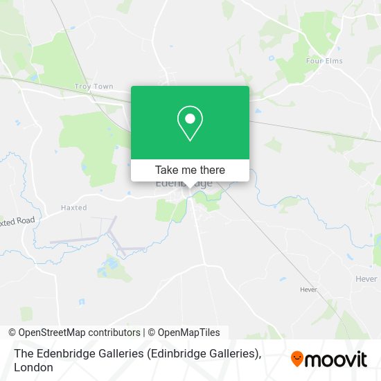 How to get to The Edenbridge Galleries (Edinbridge Galleries) in