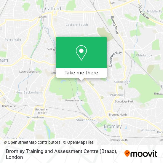 How to get to Bromley Training and Assessment Centre (Btaac) in Downham