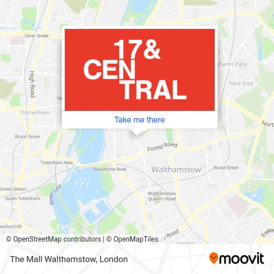 How to get to The Mall Walthamstow by Bus, Tube or Train?