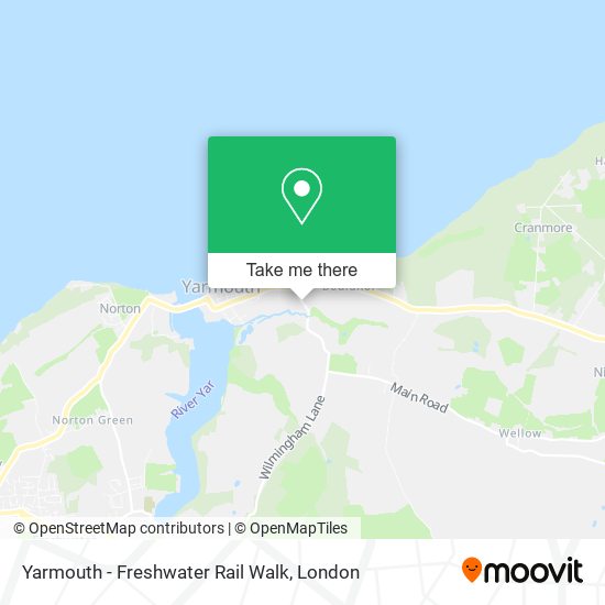 How to get to Yarmouth Freshwater Rail Walk in London by Train or